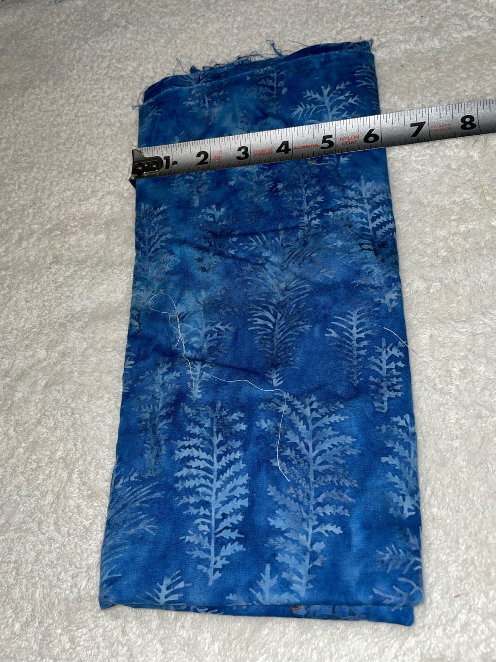 4-5 LB MIXED FABRIC DYED BATIKS SWIRLS BUNDLE • CRAFT & SEWING D4 GOOD USABLE - Picture 5 of 11